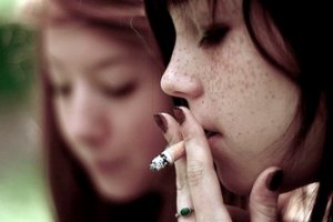 Курение подростков девочек